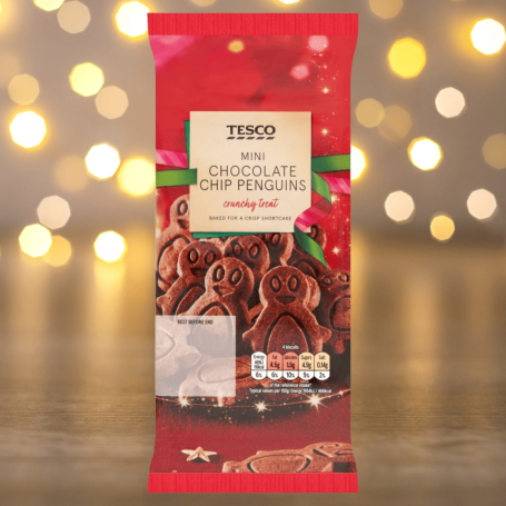 Tesco Vegan Mini Chocolate Chip Penguins