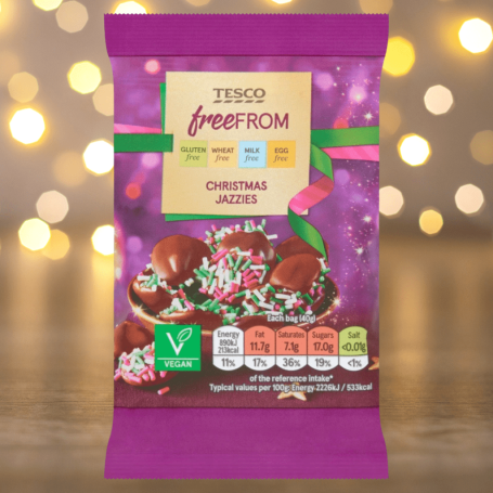 Tesco Vegan Free From Christmas Jazzies