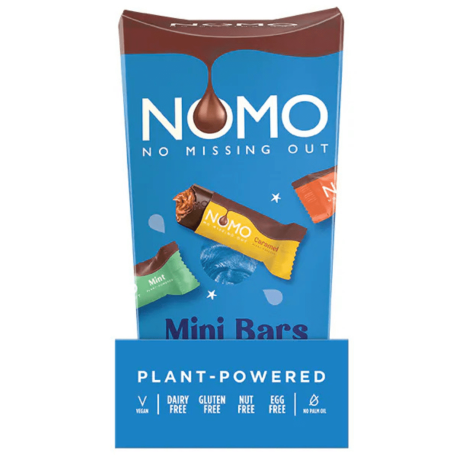 Nomo Mixed Sharing Box. Vegan Chocolate.